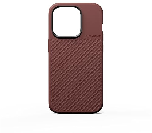 MOMENT Camera Case for iPhone 15 (All Models) – MagSafe Compatible, Attach QuickLock Filters & T-Series Lenses (Drop-In Mount Sold Separately) (Red Clay, iPhone 15 Pro)