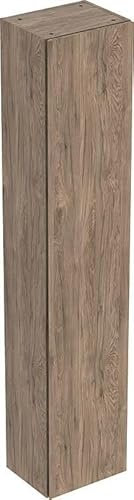 Geberit Hochschrank 36x180x29,1cm, 1 T., nuss/Mel. Struktur