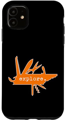Hülle für iPhone 11 Entdecken Sie Tennessee Multitool Tennessean Outdoor Camping Ausrüstung