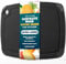 Wooden Cutting Board for Kitchen - Large Composite Wood Cutting Boards Dishwasher Safe 18 X 12 Inch - Thin, BPA Free & Eco-Friendly Chopping Board (Slate Black)