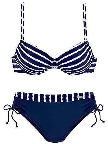 Lascana Damen Bügel-Bikini recyceltes Obermaterial