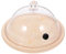 IMIKEYA Räucherglocke Kuppelabdeckung 26 Cm Deckel Teesieb Glocke Glasglocke Kuchen Brot Display-Abdeckung Für Raucher Räucheraufguss Teller Schüsseln Und Gläser Transparent