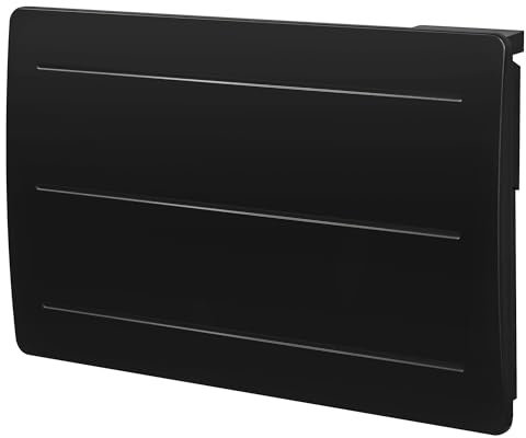 Adam Onyx 1500 W elektrischer Heizkörper mit Keramikkern in Anthrazit