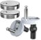 Upgrade Toilet Seat Fixings Quick Release, Universal Toilet Seat Top Fittings Quick Release Toilet Seat Hinges for WC Toilet Blind Holes (2)