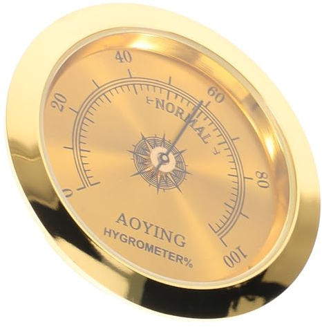 Milisten Guitar Case Hygrometer Guitar Humidity Gauge Digital Moisture for Strings