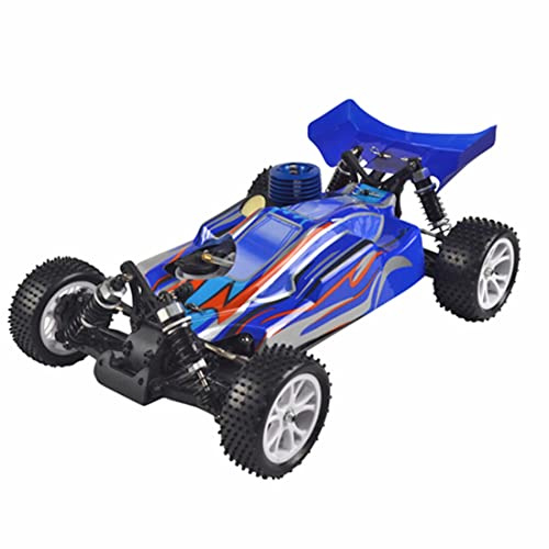 Stylomira RH1006 1/10 Scale 4WD Nitro-Powered Remote Control Car, 2.4Ghz High Speed Off-Road RC Truck with FS-FT Controller for Enthusiasts