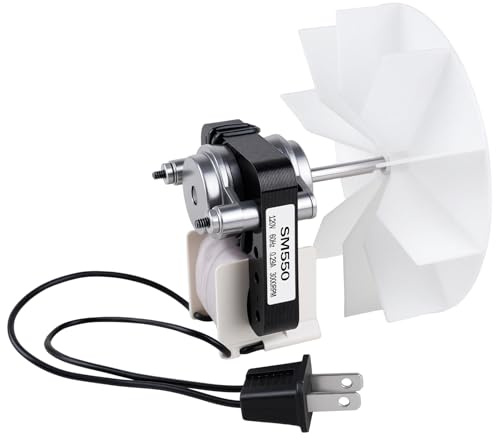 Universal Quiet Bathroom Exhaust Fan Motor Kit – 50 CFM, 3000 RPM, 120 V, Compatible with Nu-Tone Br-oan 50 CFM Models, Super-Quiet Operation, DIY Install in Minutes