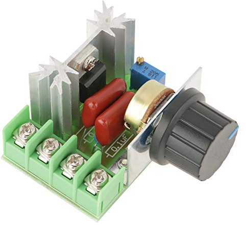 Motordrehzahlregler, AC 50-220V 2000W 25A AC Motordrehzahlregler Spannungsregler LED-Dimmer