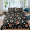 DJHFGH Bettwäsche 135X200 Schwarzer Pirat 90Gsm Mikrofaser Bettbezug Mit 2 Kissen 80X80Cm Stabilem Reißverschluss Befestigungsgurt Junge Erwachsene Kinder Mädchen Schüler