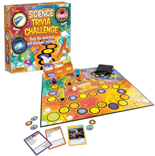 MindWare Science Trivia Challenge Game – Educational & Fun Game for Families & Kids Ages 7 & Up