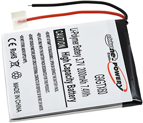 Akku für GPS, Navigation NavGear PX-8640-675, 3,7V, Li-Polymer