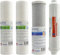 Ersatzfilterset für Supreme-Umkehrosmoseanlage, Filter für Supreme-Osmose, Trinkwasseranlage, Trinkwasserfilter, Osmosefilter, Membranfilter, Osmoseanlage, Membrane, Wasserfilter: (RO5)