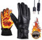 Heated Gloves, Touchscreen Heating Gloves for Women and Men, USB Waterproof Heating Gloves for Motorcycle Fishing Hiking Cycling Skiing