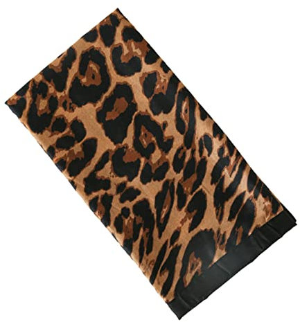 Yardenfun Avvolgere Spiaggia Grande Accappatoio Scialle Sole Caffè Nuotare Moda All'Aperto Blocco Sciarpa Uomini Asciugamano Leopardo Nero Doppia Lunga Doccia Per Le Sciarpe A Prova