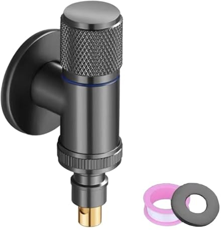 G1/2/G3/4 Absperrventile Für Waschmaschinen Absperrventile Aus Massivem Messing Einfache Installation Platzsparende Absperrventile Wandmontierte Wasserabsperrventile