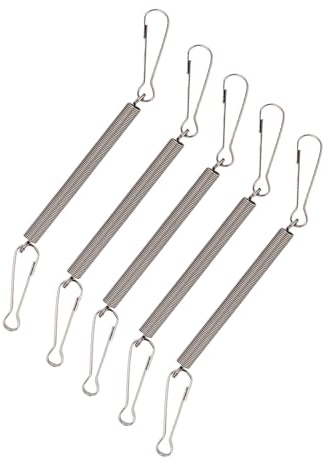 Hangsu Lot de 5 ressorts avec 2 clips pour distributeur d'eau lapin pour petits animaux