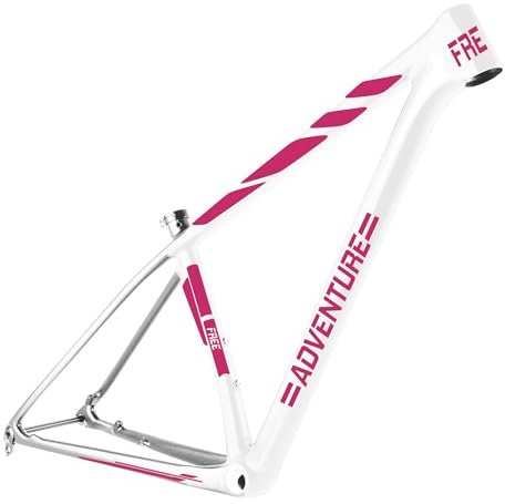 Kit mit 7 Aufklebern für Fahrrad, Universalrahmen, Mountainbike, Rennrad, Cross, Fat Bike, Downhill elektrisch, Rahmen ADEVENTURE Code 2392 (041 Fuchsia)