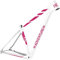 Kit mit 7 Aufklebern für Fahrrad, Universalrahmen, Mountainbike, Rennrad, Cross, Fat Bike, Downhill elektrisch, Rahmen ADEVENTURE Code 2392 (041 Fuchsia)