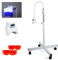 Bleaching Zähne, 21W 9000mcd Lichtintensität Dental Teeth Whitening Bleaching Lampe LED-Verjüngungs-Technologie, Zahnbleaching Set 465-470nm Wellenlänge Zahnarzt Instrumente 3fache Vergrößerung