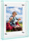 FIRLUNHI Acryl Bilderrahmen, Mini- Bilderrahmen, Wand- Fotorahmen, transparente Aufhängung Effekt. 15X11CM 1 Stück
