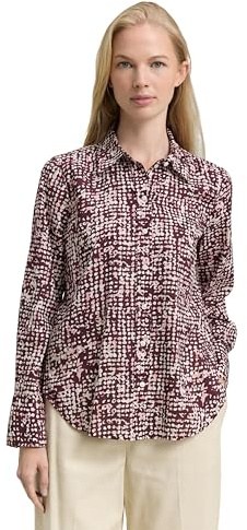 Tom Tailor Damen Hemdbluse mit Muster