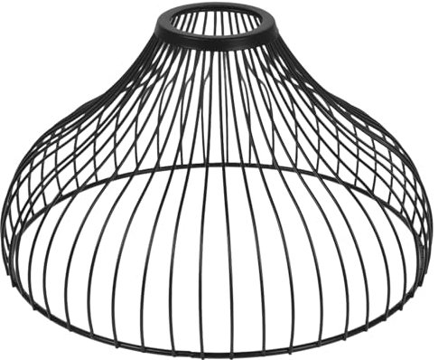CRILSTYLEO Schmiedeeisen Lampenschattenlampen Leuchtbedeckung Lampenschirme Lampen Glühbirne Glühbirne Metallgitter Lampenschatten Lampenschattenschatten Lampenschattenlampenschatten