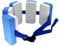 Schwimmgürtel für Erwachsene und Kinder, Einstellbare Nylon Schwimmgurt mit 5-Block, Schaumgürtel Schwimmhilfe Gürtel, Aqua Jogging Gürtel Schwimmlernhilfe für Wassergymnastik Wassersport (Blau)
