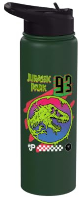 Jurassic Park Retro T. Rex Fossil 93 Stainless Steel Insulated Water Bottle