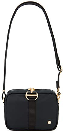 Pacsafe Citysafe Cx 3.2l Anti Theft Square Crossbody, Cuadrado, Bolso de Hombro para Mujer, Schwarz, 3.2 Liter