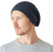CHARM Leinen Sommer Beanie Slouchd Kühlung Strick Hut Unisex Männer Frauen Marine