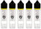Copackr 5x 60ML V3 - Chubby Gorilla Plastic PET Dropper Bottles with measurement for oils, liquids, ink and chemicals - perfect for travel - With childproof cap