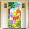 DPKOW Frohe Ostern Banner für Ostern Tür Wand Dekoration, Stoff Banner für Ostern Draußen Spiel Aktivitäten Dekoration, Ostern Foto Hintergrund Poster, Ostern Party Dekoration, 180 * 90cm