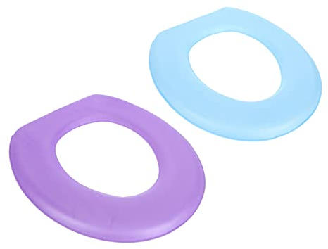 2 Stück Wc Deckelbezug WC-Sitz-Kissenbezug Wasserdicht, WC-Sitz-Matte Warme Klobrille Wasserdichter Kissenbezug, Warmes Badezimmer-Zubehör für Zuhause, Hotel