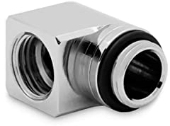 EK Water Blocks EK-Torque Micro Adapter 90 Grad G1/4 Zoll AG Auf G1/4