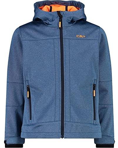 CMP, Kid Jacket Fix Hood, Boy, Bluestone Mel., 128