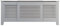 AVC Designs Kensington Radiator Cover Adjustable Horizontal Cabinet Grey…