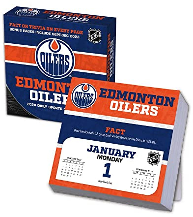 Turner Sports Edmonton Oilers 2024 Box Kalender (24998053113)
