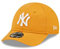 New Era New York Yankees Kappe für Kleinkinder mit Teamlogo Gelb Weiß Baseball Gummizug 9Forty MLB - Infant