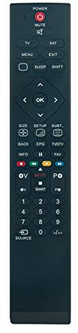 VINABTY Telecomando di sostituzione compatibile con NordMende Smart TV ND32N2400M ND24S3500M ND43S3300M ND28S3200M ND50S3000M ND28S3200M ND50S3000M ND43S3200M ND55KS4400M ND43S3300M