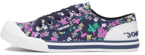 Rocket Dog Jazzin Annie Trainers UK 3 Navy Multi