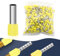 ELNLE Aderendhülsen 6mm² 300er-Pack Adernendhulse 6mm² x 12mm Lang Isoliert-Gelb