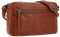 Gusti Damen Handtasche Leder Dominic Umhängetasche Ledertasche Vintage Cognac