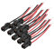 Connecteur Support de Lampe, 10 Pièces T10 Voiture Camion Bateau Cale Ampoule Connecteur Femelle Support de Lampe LED Base de Prise