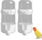 2 Stück Vogel Wasserspender Kunststoff Vogel Wasserspender Kein Durcheinander Vogelfutterbehälter Automatisches Vogelkäfig Zubehör Hängender Vogelkäfig Futterspender 200 Ml