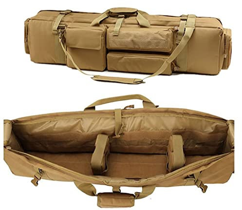 Waffenkoffer Für Langwaffen, Rifle Bag Case, M249 Waffentasche Gewehrtasche, Taktische Waffentasche Armee Airsoft, Tragbare Waffentasche Zum Angeln, Rifle Case Futteral A