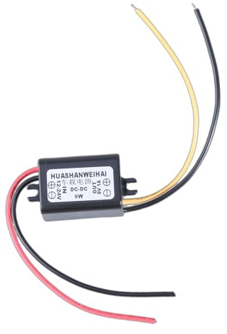 Domasvmd 12V-24V auf 9V 1A/2A/3A Konverter Bucked Adapter Konverter Gleichstromregler Wandler
