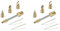 Hfourhnik 2X 510 Interface Soldering Iron Tip USB Soldering Iron Tip Welding Tool 15W Cutter Horseshoe Shape Welding Tools