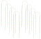 SOIMISS 4paires Lacets De Chaussures Imprimés Fleuris Accessoire Pour Sneakers