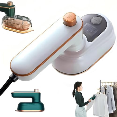 Ukisisi Ironizze Pro,ironizze Pro Steam Iron,ironizze Pro Portable Steam Iron,Cordless Portable Iron Steamer for Clothes Travel Mini,Handheld Portable Steamer for Clothes, Curtains, Sheets