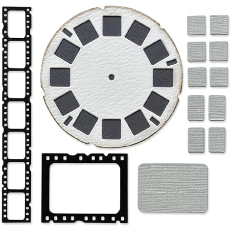 Sizzix Thinlits Stanzformen-Set, Vault Picture Show von Tim Holtz, 15 Stanzformen